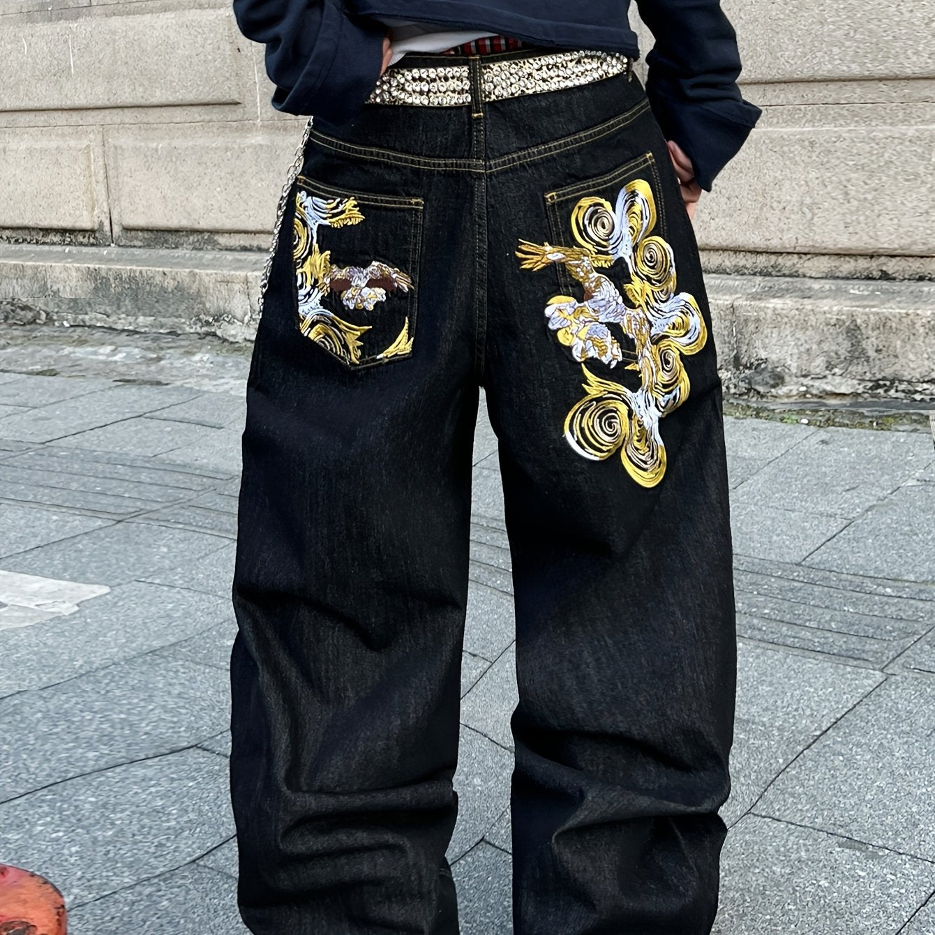 Dark Stitch Denim — Black Gold