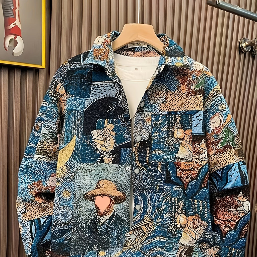 Arte Van Gogh Jacquard Shirt