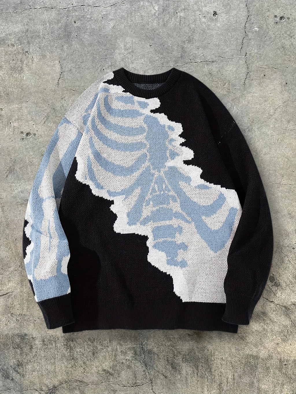 Dark Skull Knit Vest