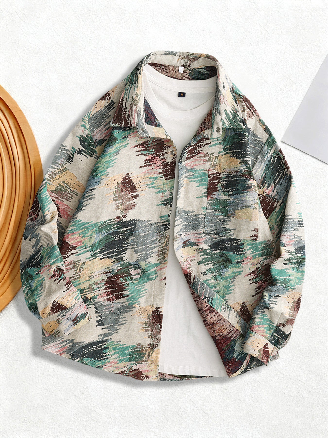 Arte Van Gogh Jacquard Shirt