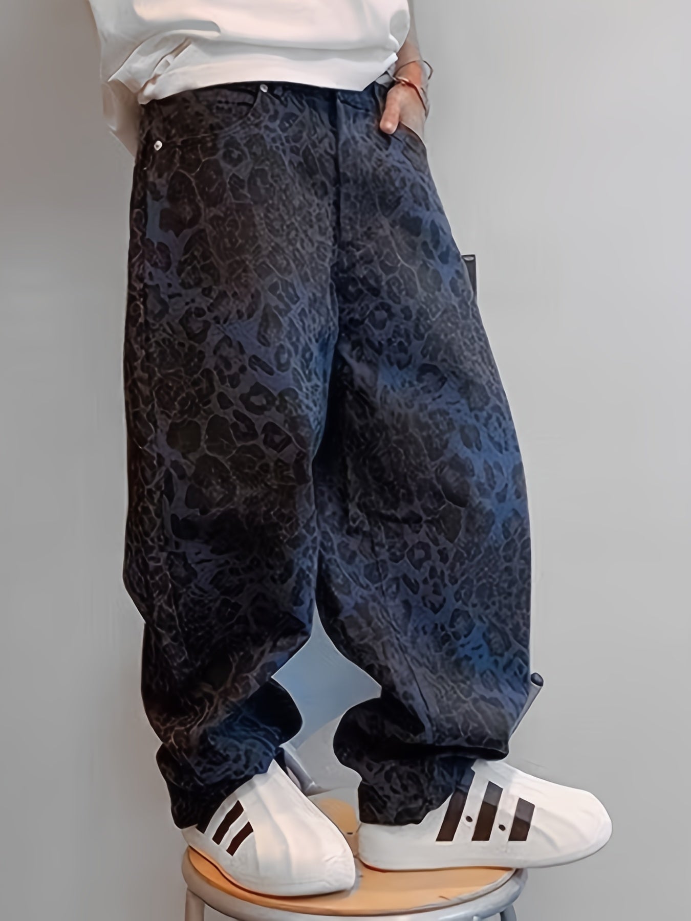 Dark Wash Loose Denim