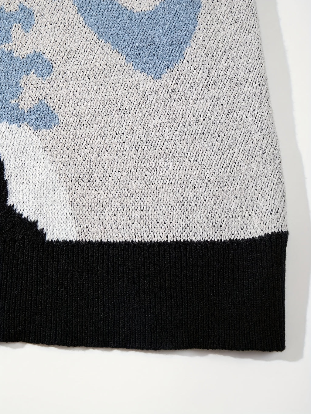Dark Skull Knit Vest