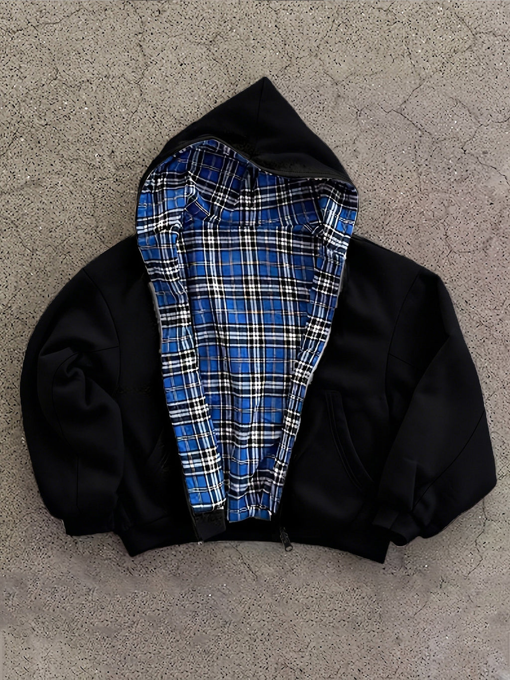 Nox Plaid Pullover Hoodie