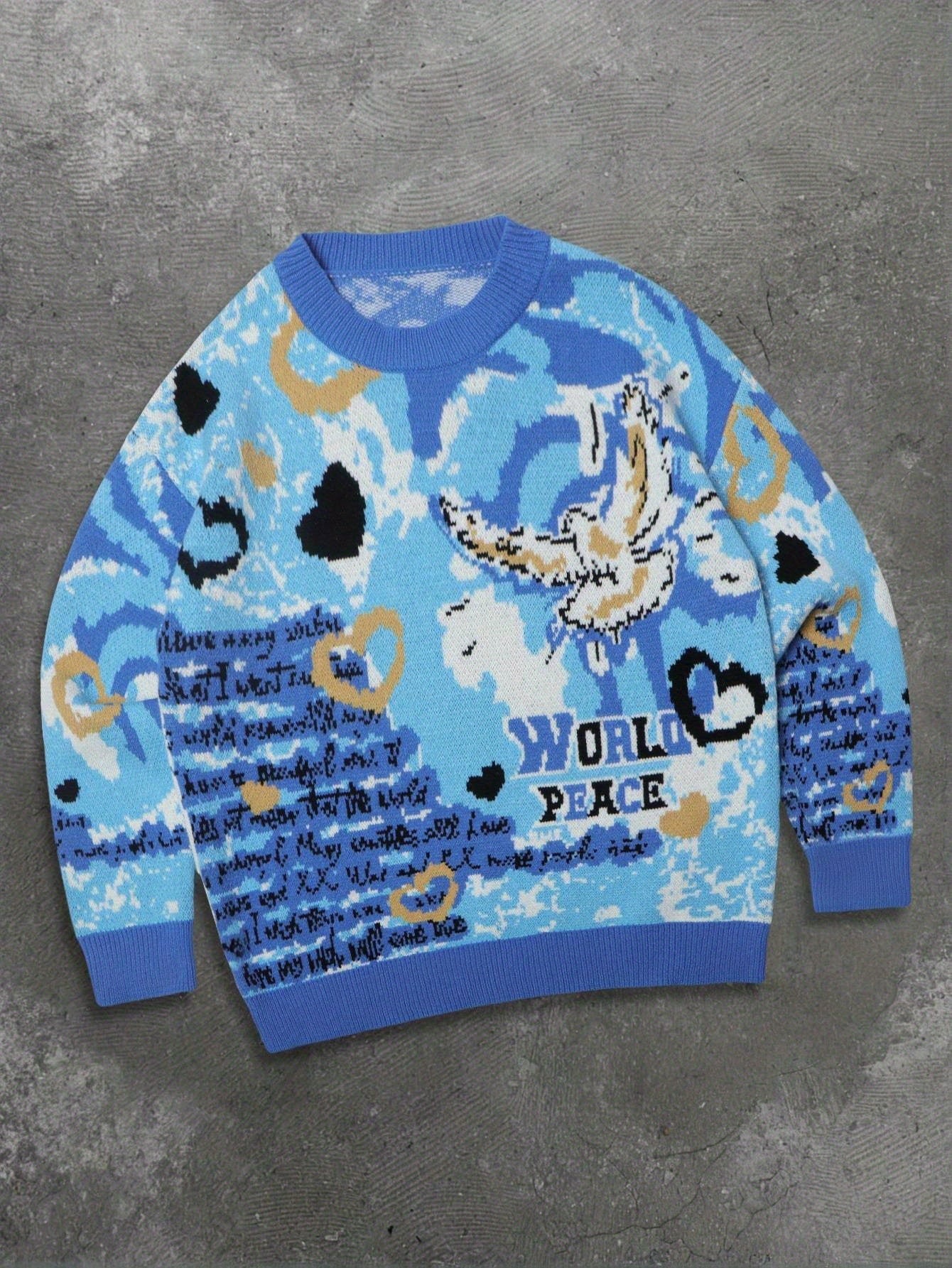 Arte Eagle Heart Knit Pullover