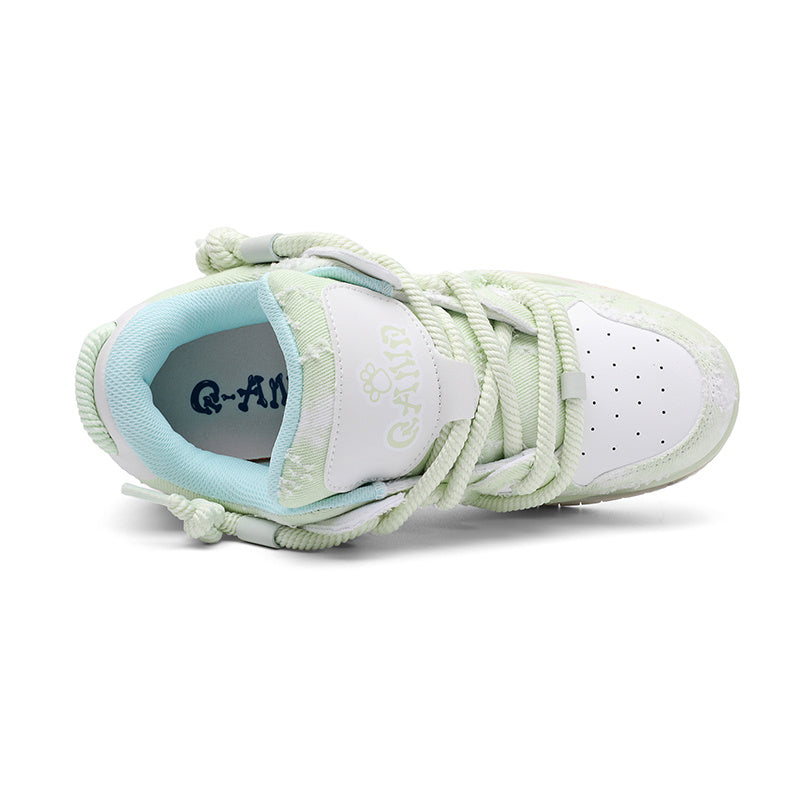 [ténis] Sapatos de Skate Unissexo com Sola Grossa e Plana que São Elegantes e Versáteis, Perfeitos para Desportos ao Ar Livre e Fitness. Estes Sapatos Modernos São Projetados Especificamente para Skate e Adequados para Rua e Exterior