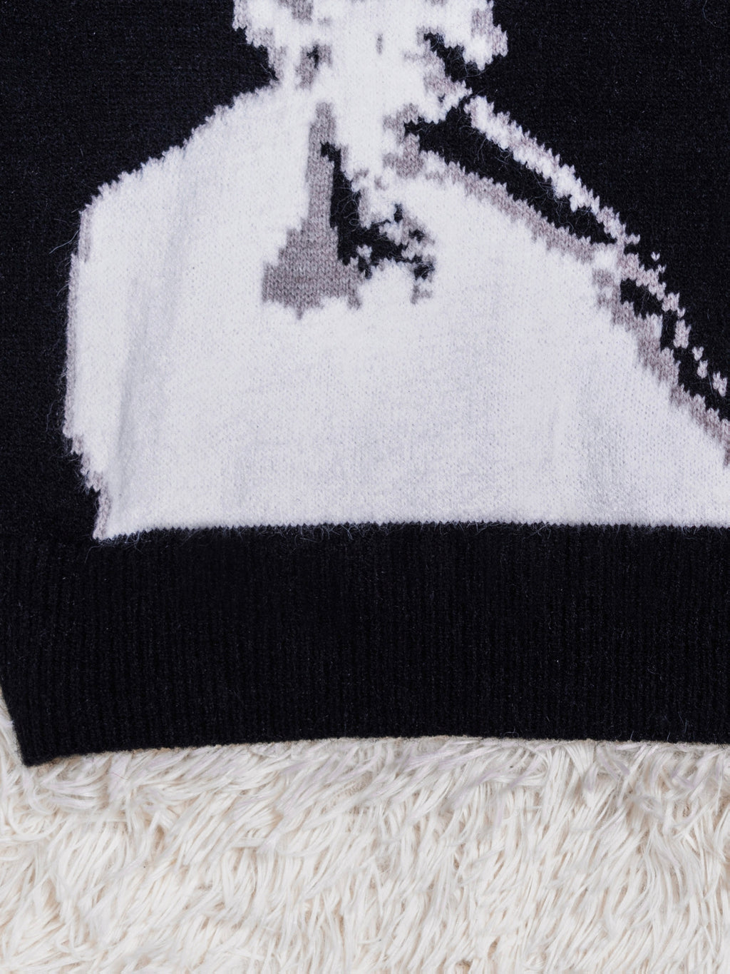 Dark Face Graphic Knit