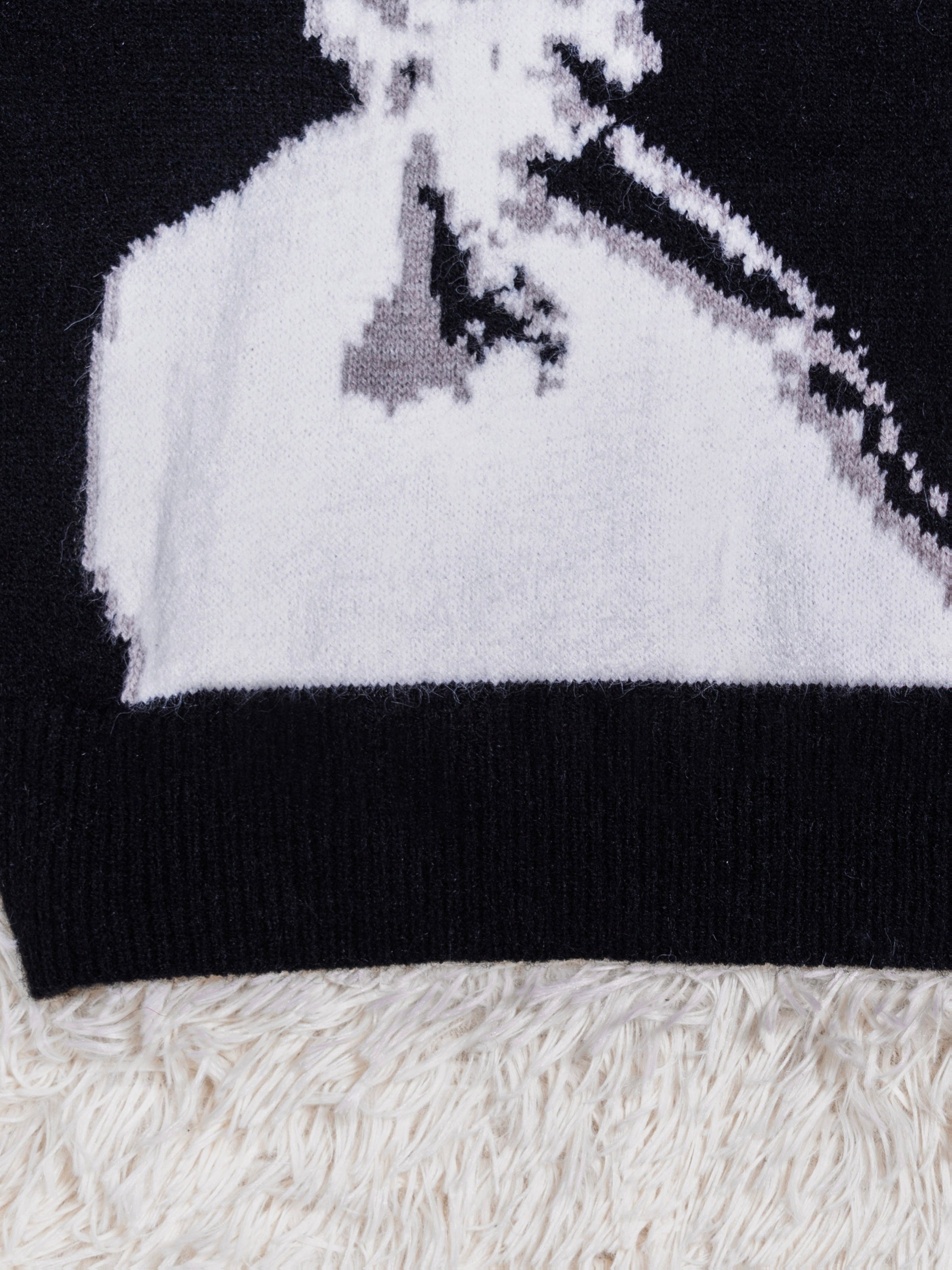 Dark Face Graphic Knit