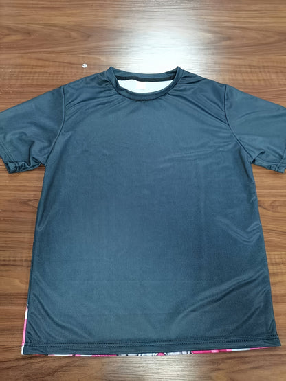 T-shirt blanc à manches courtes pour homme, imprimé numérique 3D, style streetwear hip-hop, t-shirt graphique rappeur, t-shirt à manches courtes pour homme, t-shirt décontracté à col rond et manches courtes pour homme