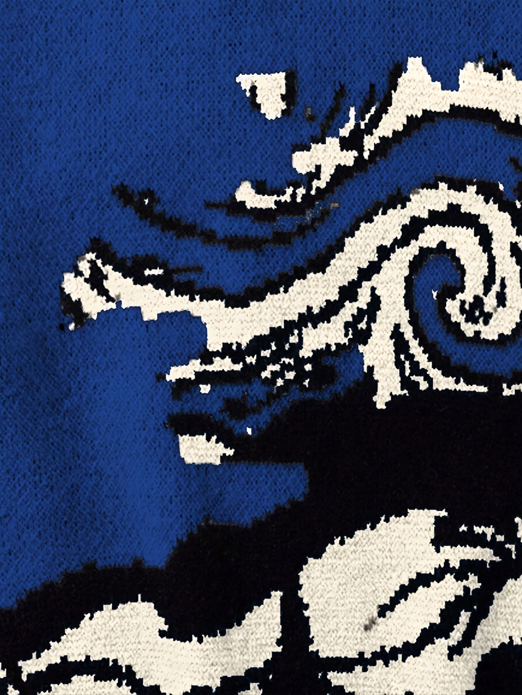 Camisola unissexo de manga comprida com estampado da pintura a óleo "A Noite Estrelada" de Van Gogh, ideal para a primavera, outono e inverno. Modelo casual e versátil, com gola redonda e ombros descaídos.