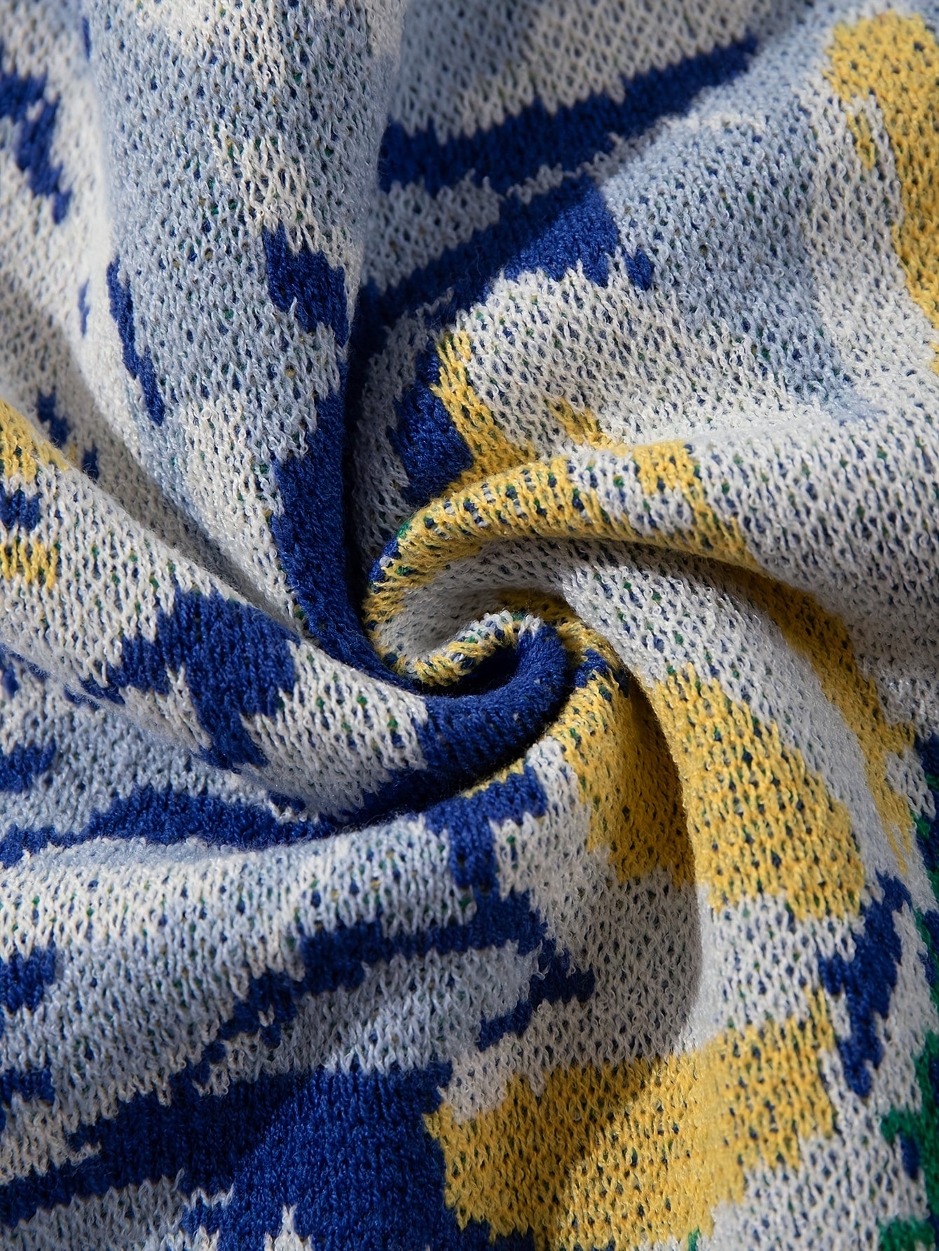 Arte Van Gogh Abstract Cardigan