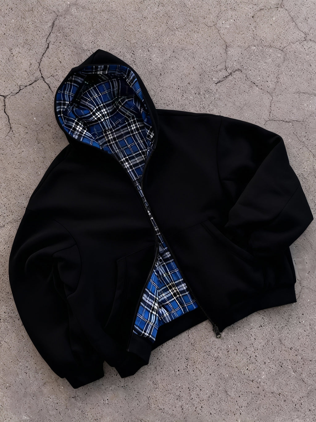 Nox Plaid Pullover Hoodie