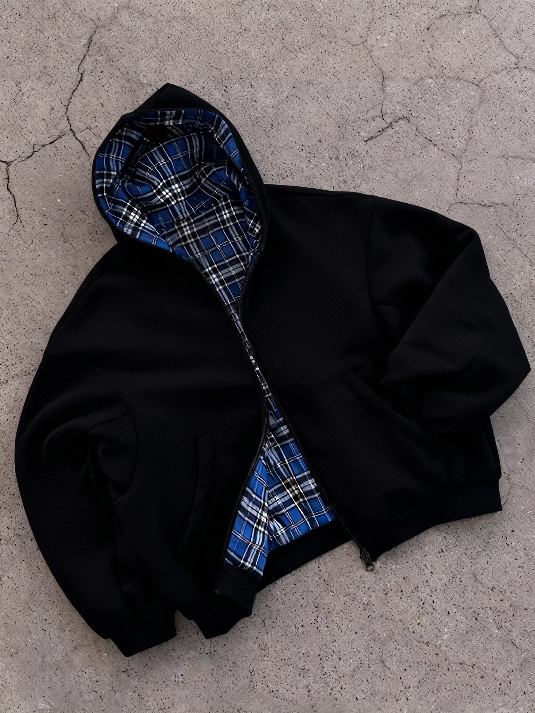 Nox Plaid Pullover Hoodie