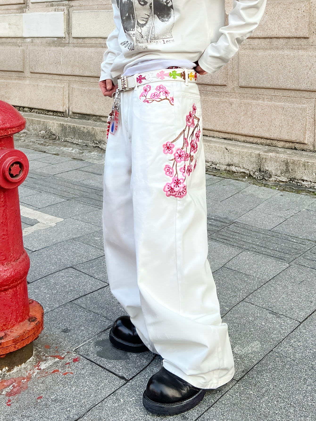 Nox Bloom Denim — White Plum