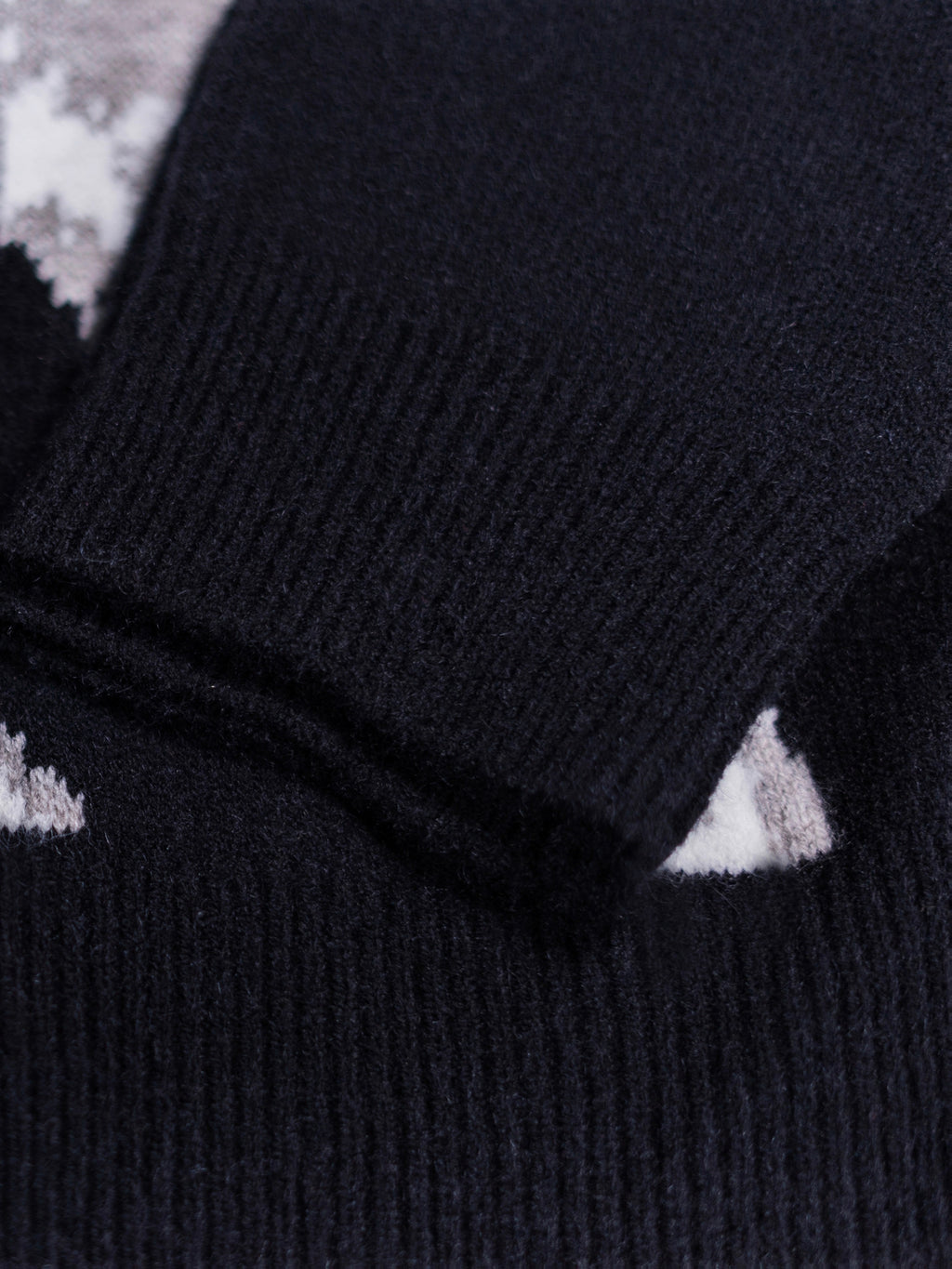 Dark Face Graphic Knit