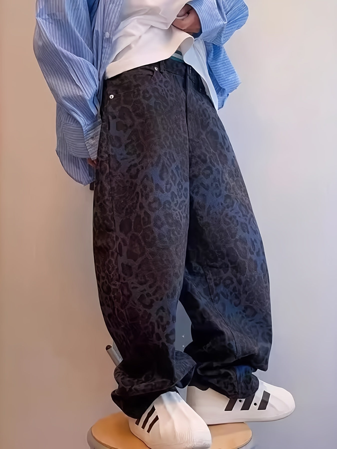 Dark Wash Loose Denim