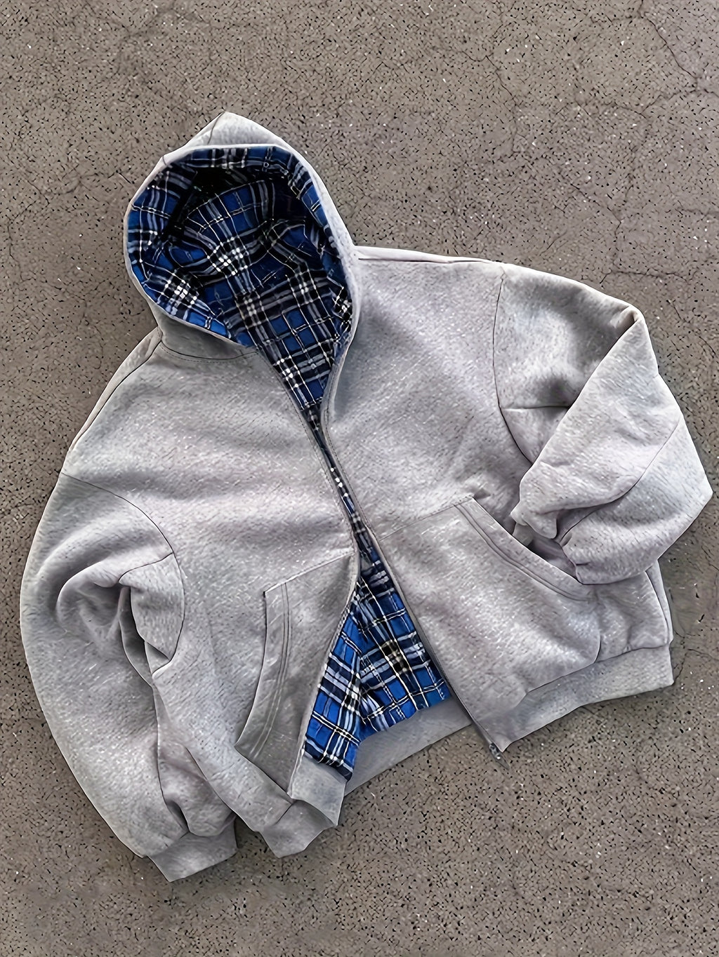 Nox Plaid Pullover Hoodie