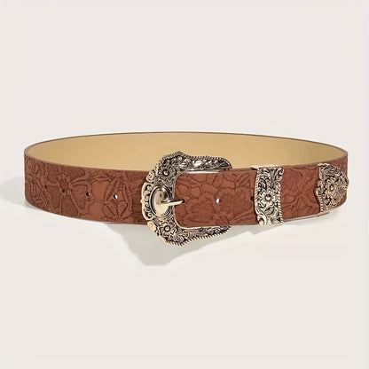 Cinto de senhora Boho estilo country country com estampado, resistente, perfeito para o dia a dia, Halloween, verão, escola, outono e outras ocasiões especiais.