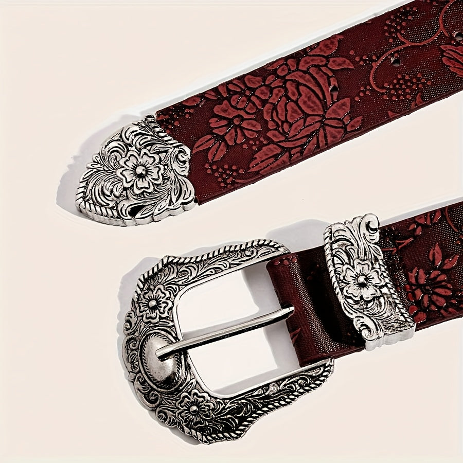 Cinto de senhora Boho estilo country country com estampado, resistente, perfeito para o dia a dia, Halloween, verão, escola, outono e outras ocasiões especiais.