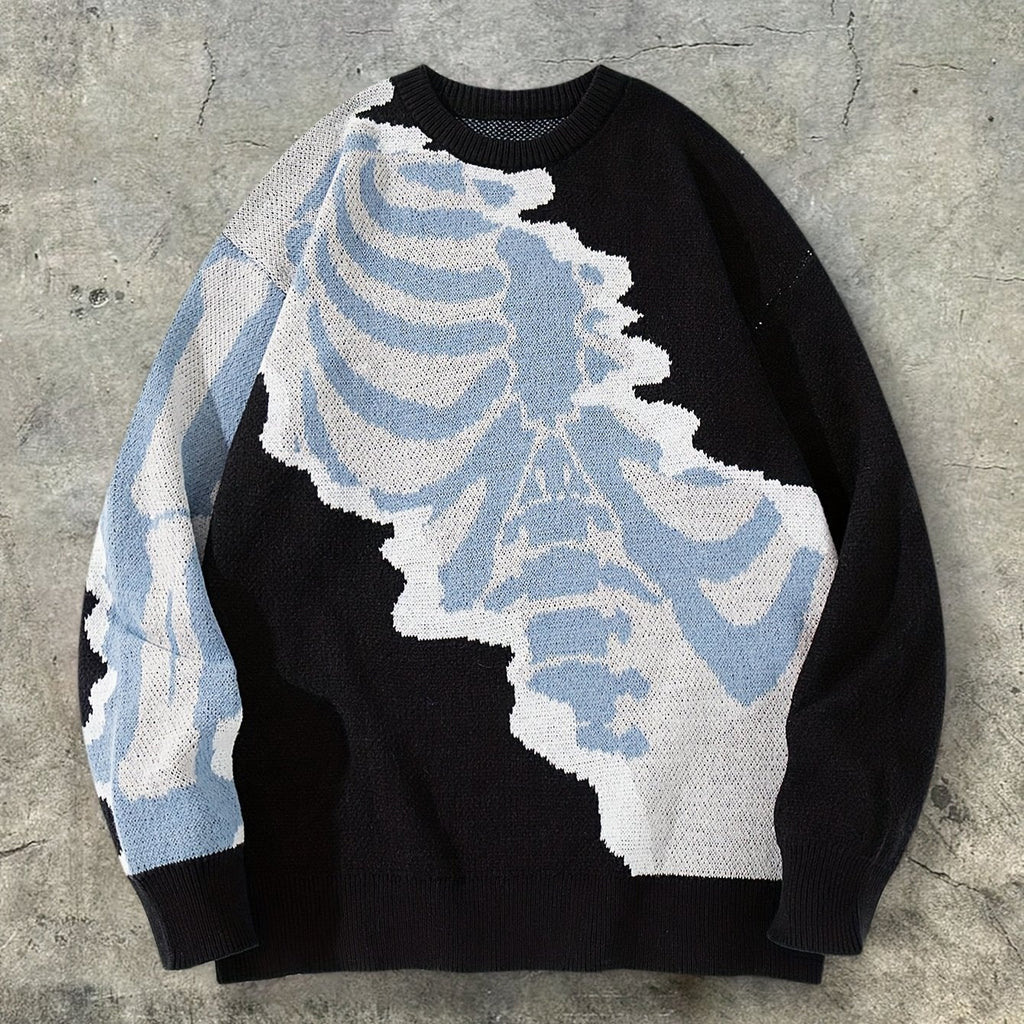 Dark Skull Knit Vest