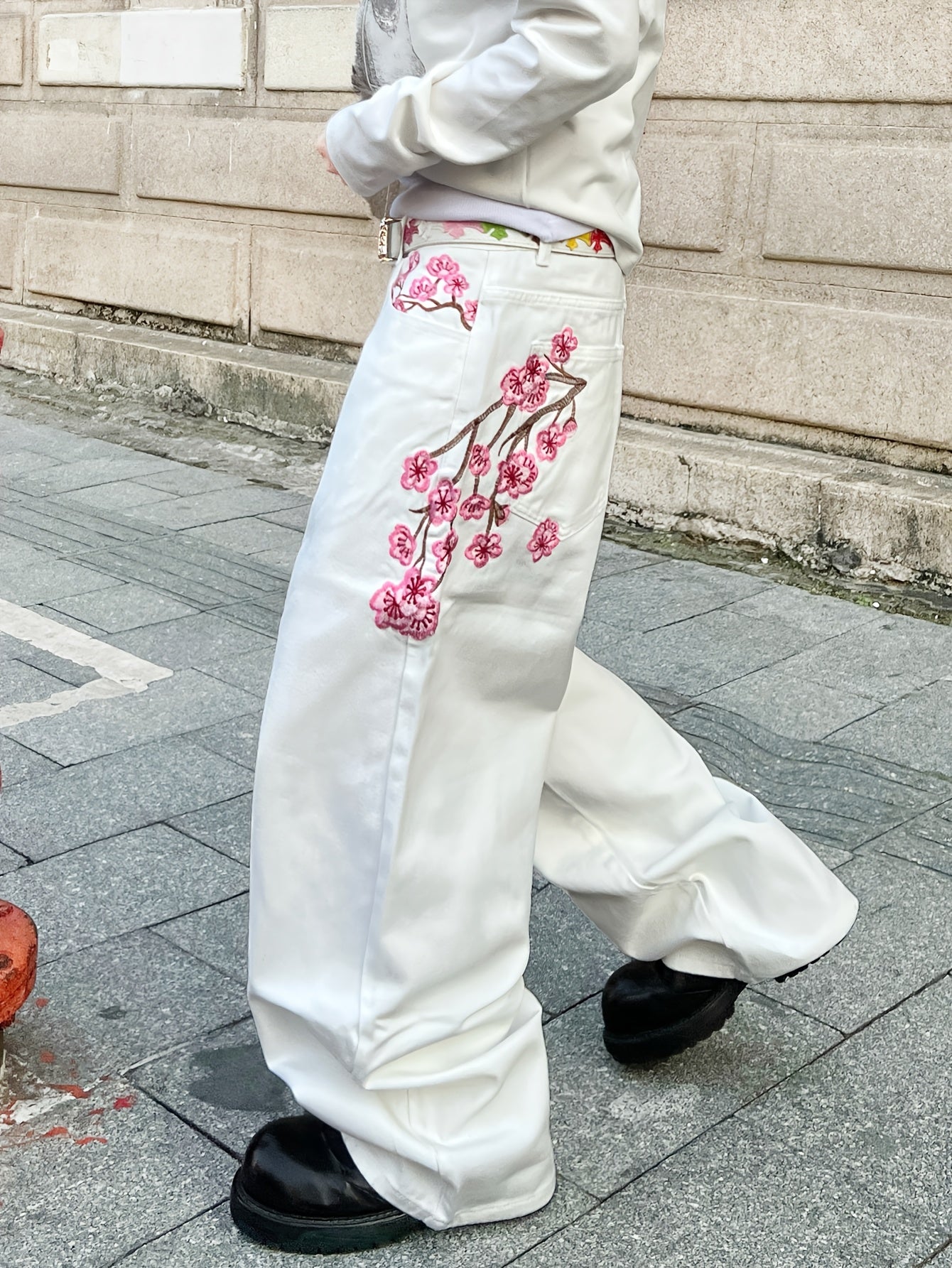 Nox Bloom Denim — White Plum
