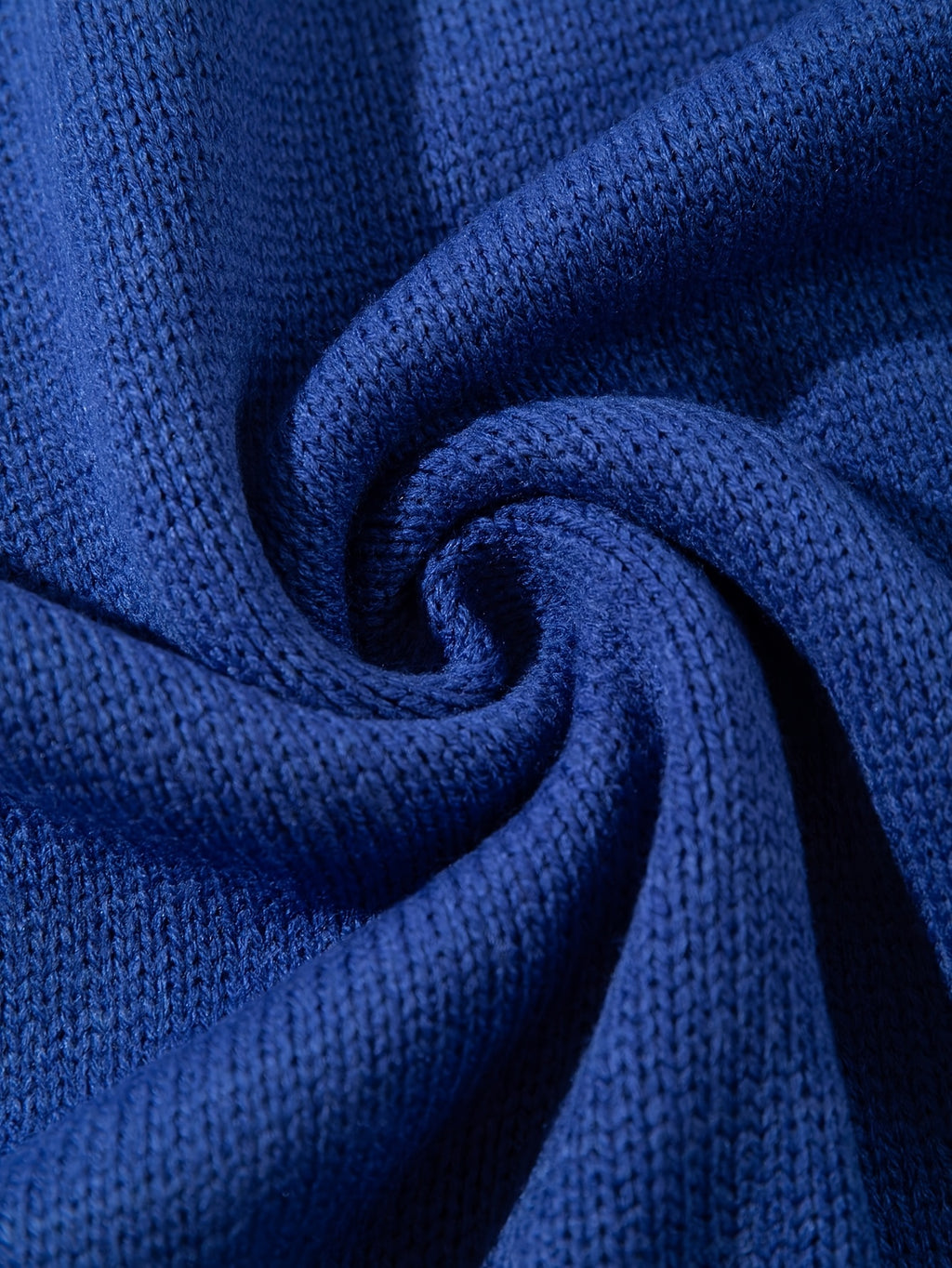 Pull unisexe automne/hiver style streetwear, en maille torsadée avec cordon de serrage, coupe ample et décontractée, col rond, épaules tombantes et manches longues.