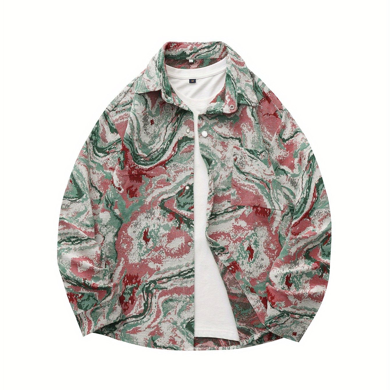 Dark Bear Woven Shirt Jacket
