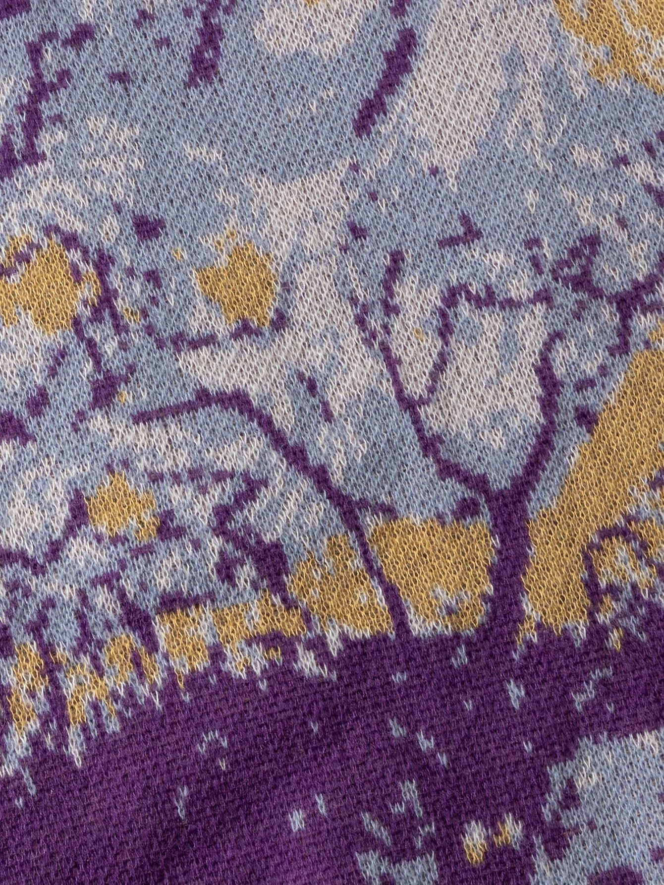 Dark Branch Abstract Knit