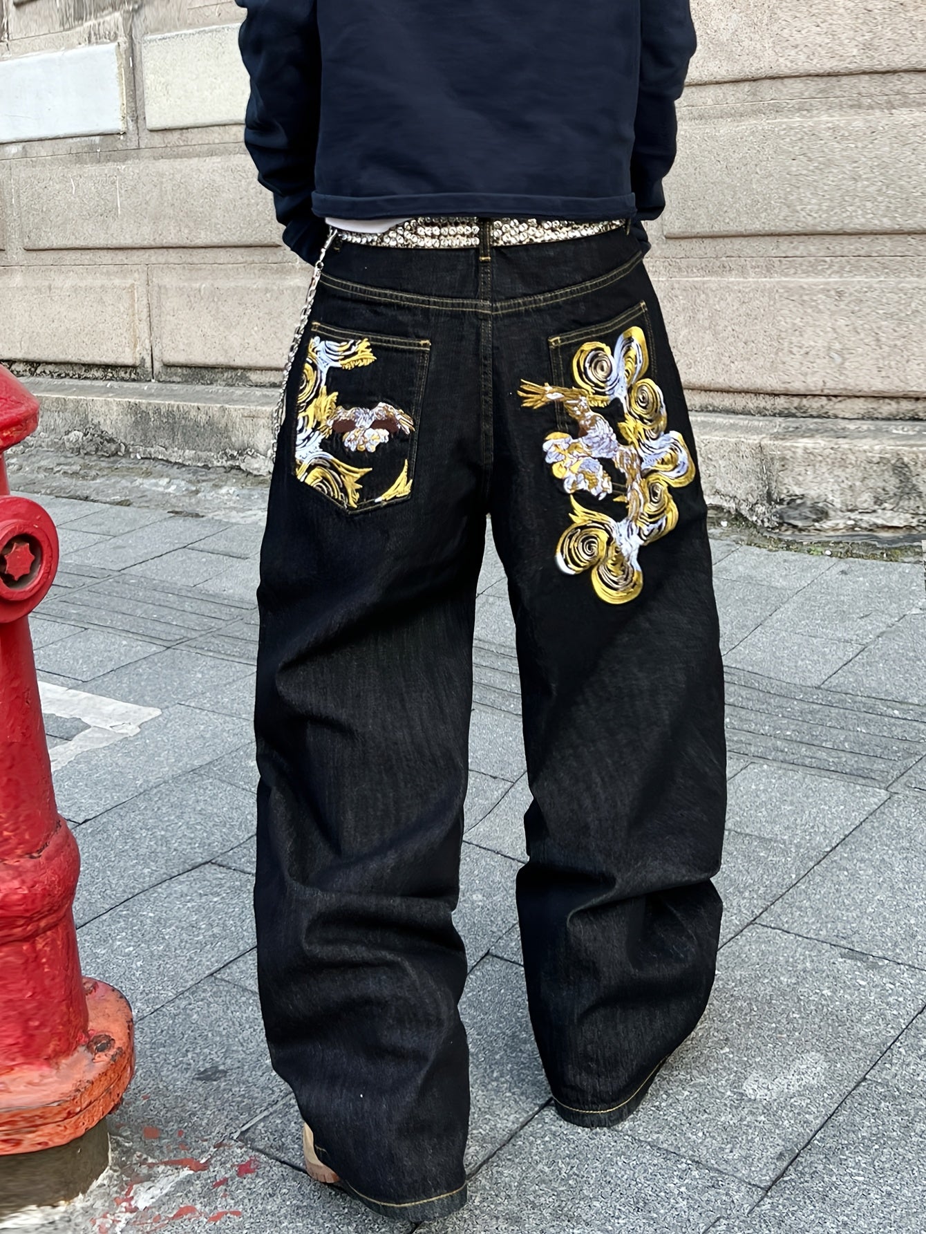 Dark Stitch Denim — Black Gold