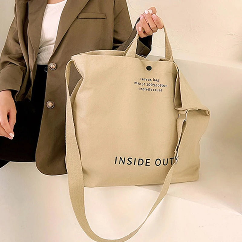 Washed Canvas Crossbody