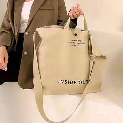 Washed Canvas Crossbody