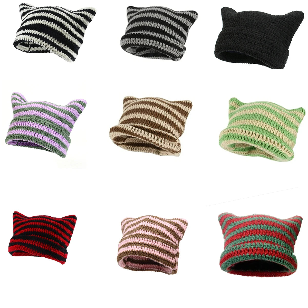 Cat Ear Knit Beanie