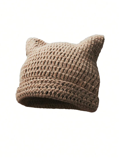 Cat Ear Knit Beanie