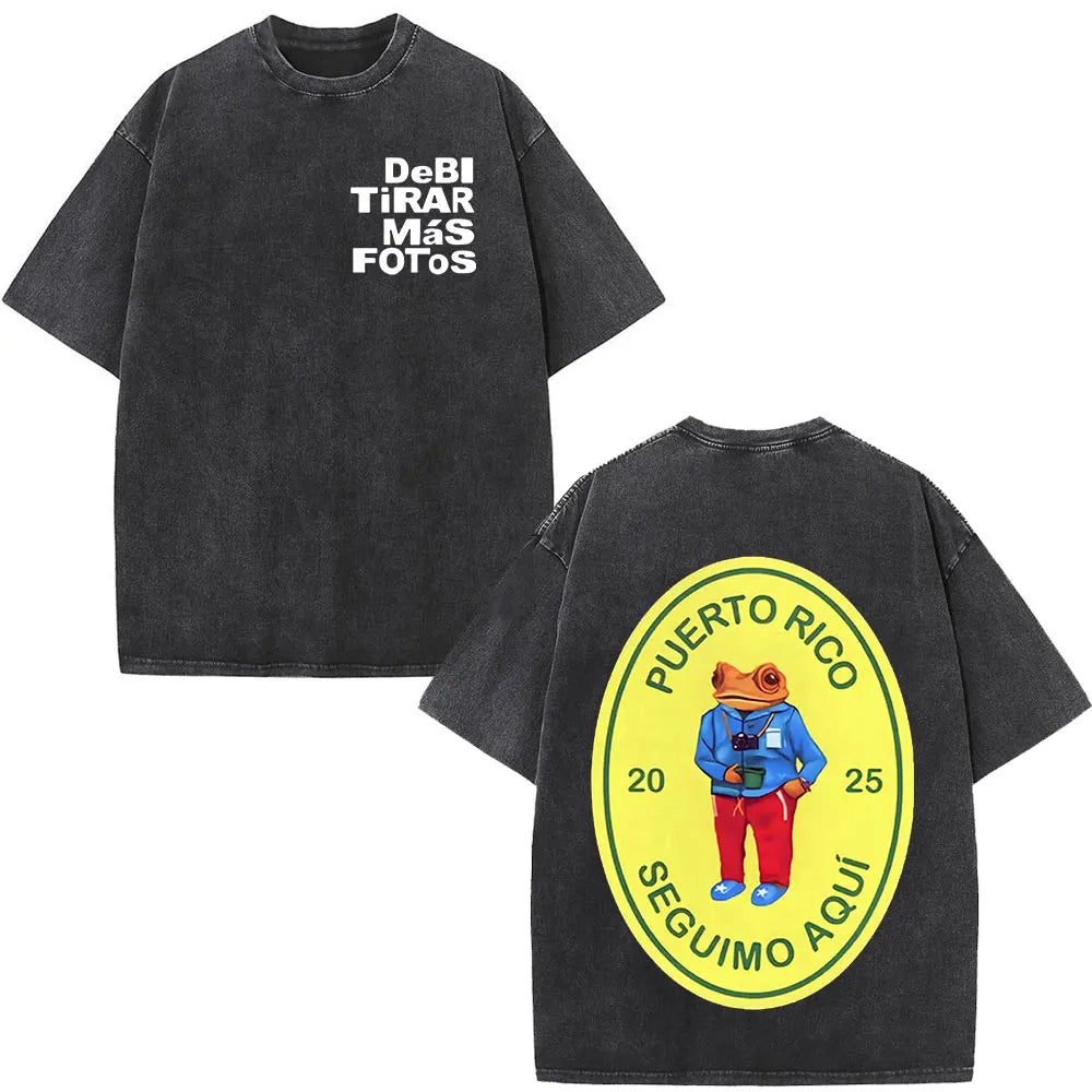 Washed Vintage Bad Bunny Tee`s