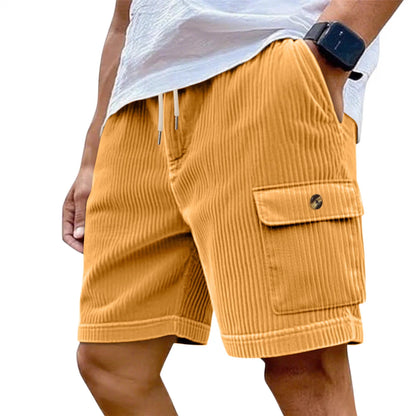 Corduroy Cargo Shorts