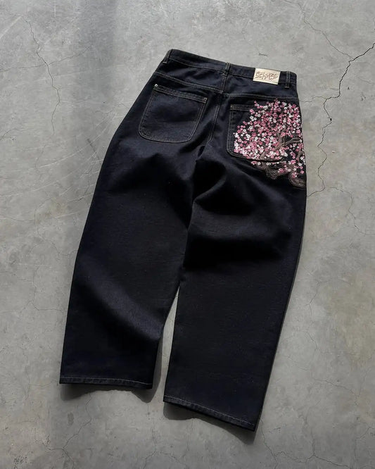 Nox Bloom Sakura Slim Denim