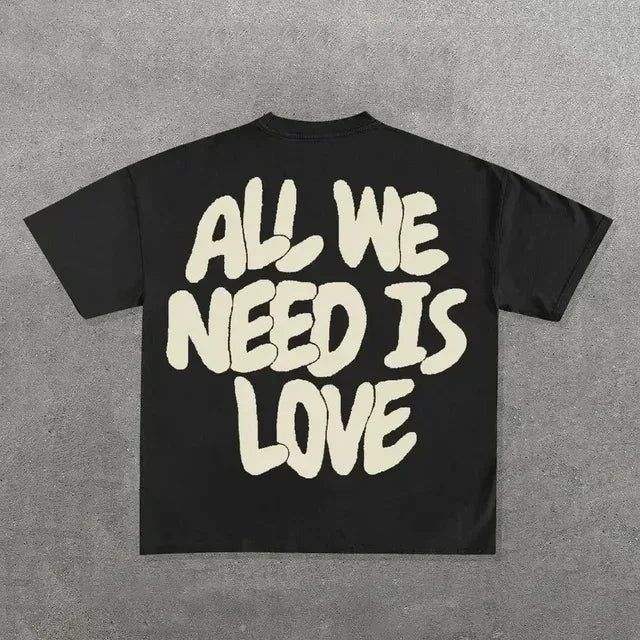 Y2K Streetwear Graphic Tee