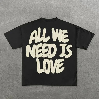 Y2K Streetwear Graphic Tee