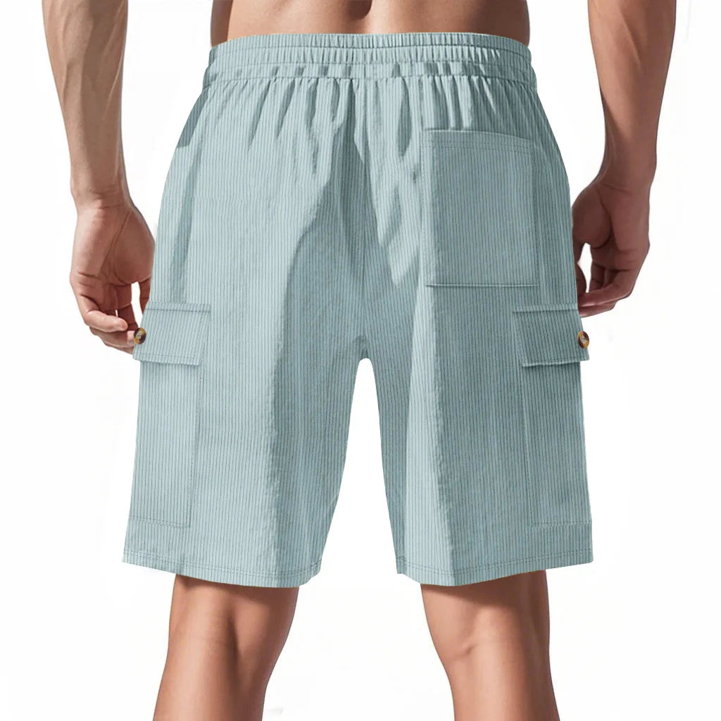 Corduroy Cargo Shorts