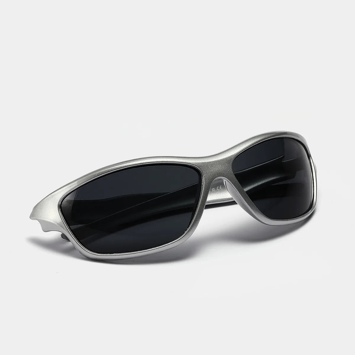 Silver Retro Sport Sunglasses