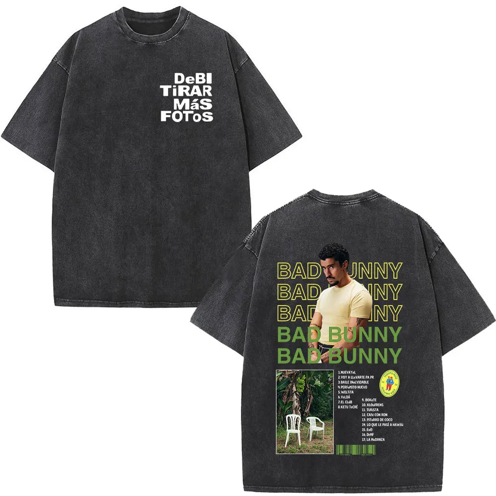 Washed Vintage Print Tee