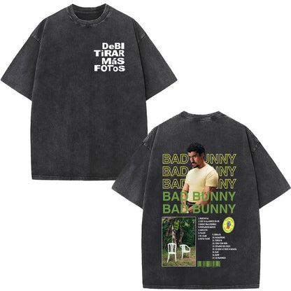 Washed Vintage Print Tee
