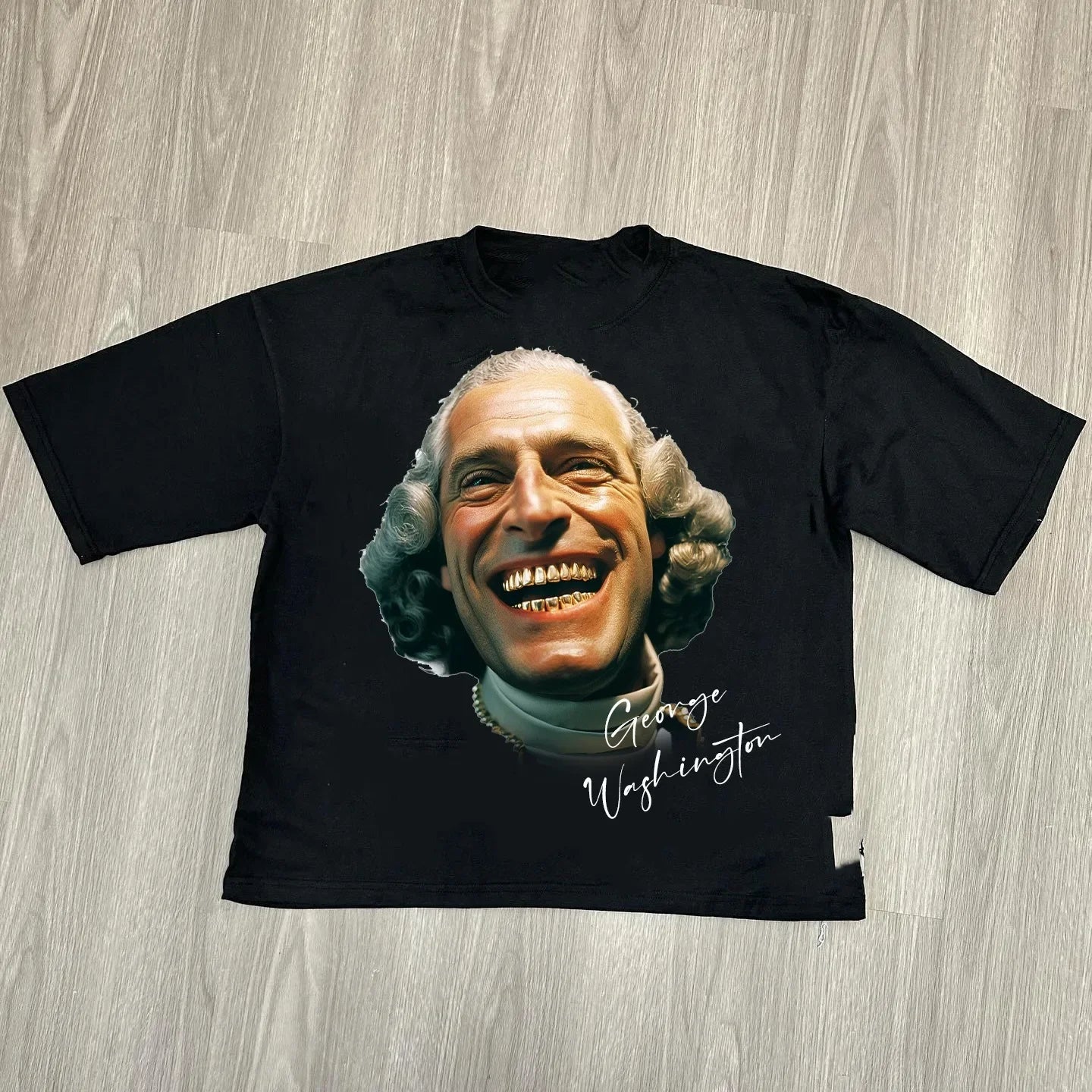 T-shirt de Algodão Solta de Moda Masculina Hip-hop de Rua com Gráficos T-shirts de Streetwear Harajuku Unissexo, Desenho Animado Americano Chique