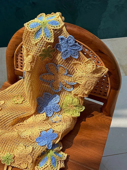 Crochet Mini Dress