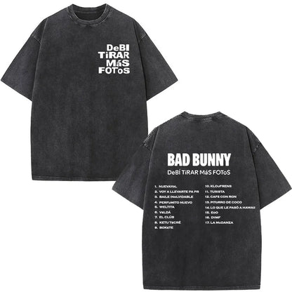 Washed Vintage Print Tee