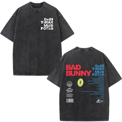 Washed Vintage Print Tee