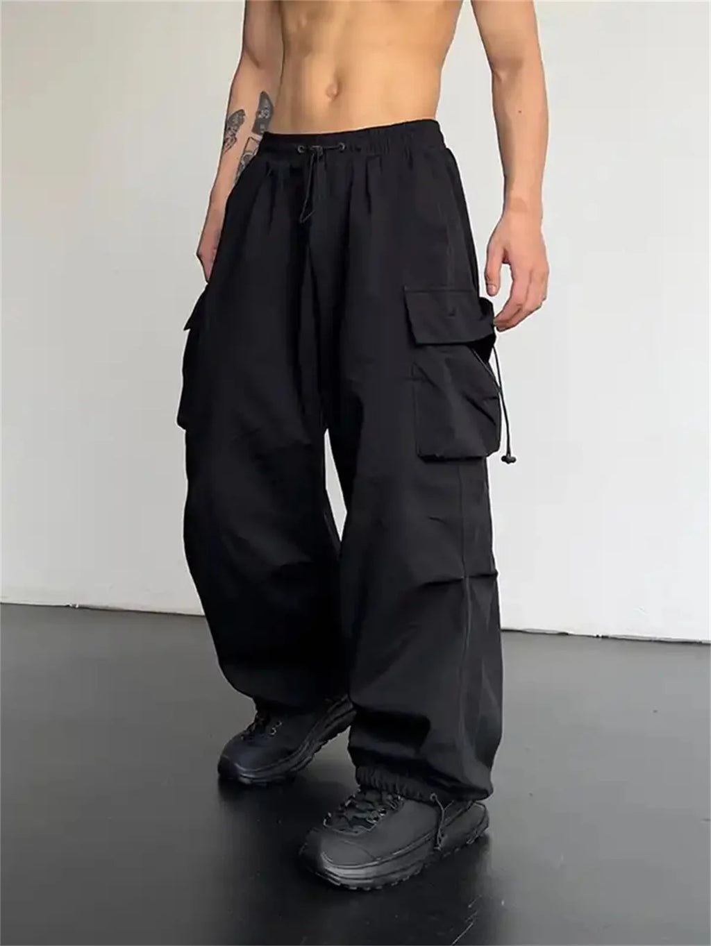 Multi-Pocket Cargo Trousers