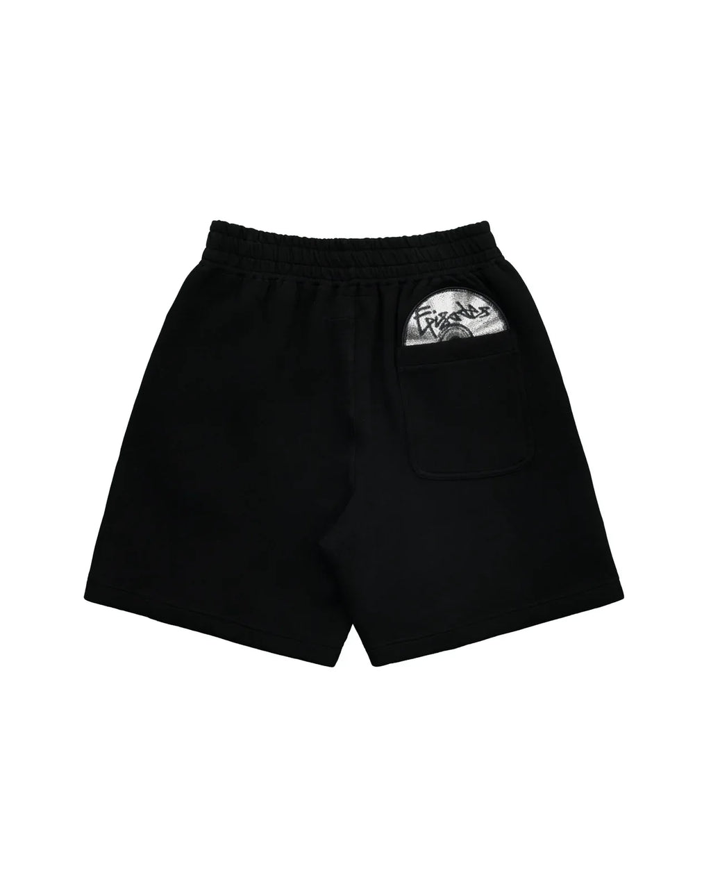 Dark Disc Pattern Shorts Set