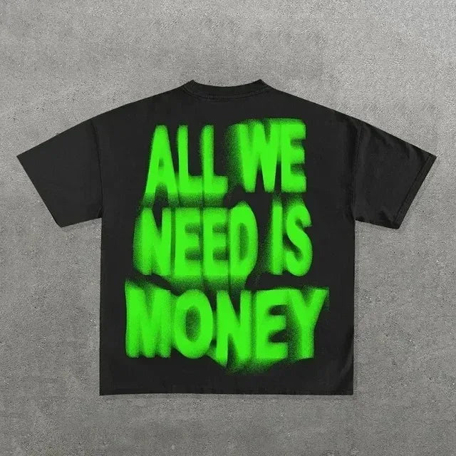 Y2K Streetwear Graphic Tee
