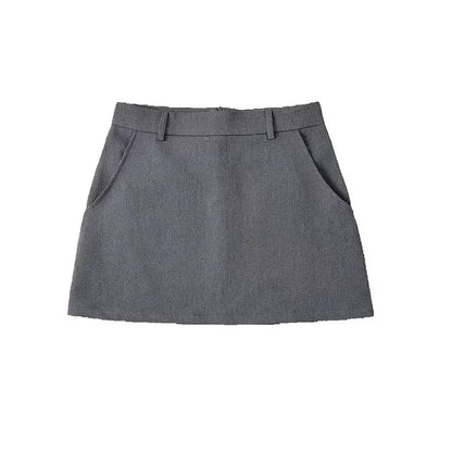 A-Line Mini Skirt