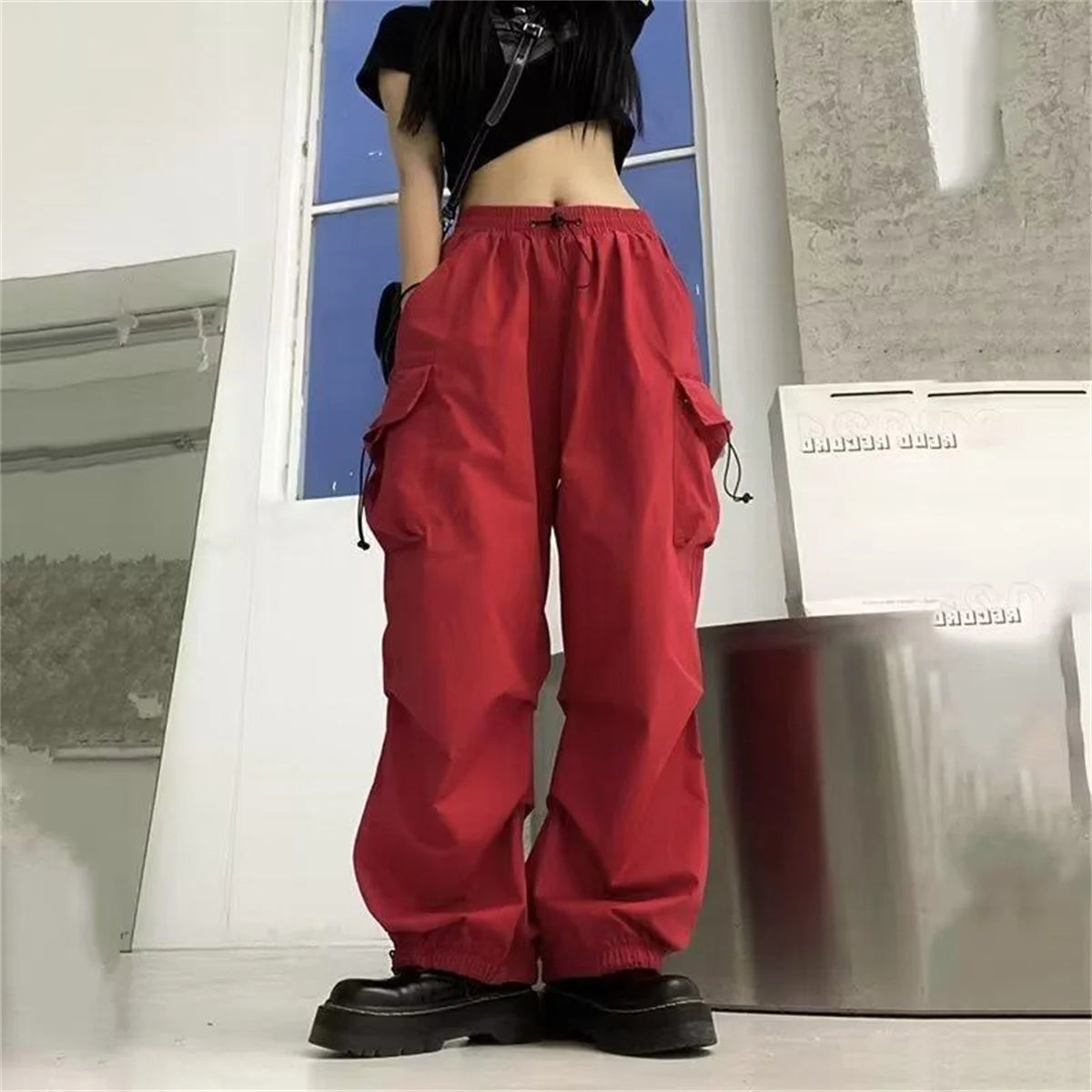 Multi-Pocket Cargo Trousers